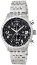 Invicta II Sort/Stål Ø49 mm Invicta II Sort/Stål Ø49 mm