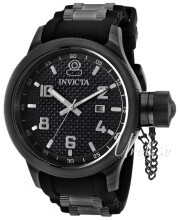 Invicta Russian Diver Sort/Stål Ø52 mm Invicta Russian Diver Sort/Stål Ø52 mm