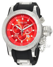 Invicta Russian Diver Rød/Stål Ø52 mm Invicta Russian Diver Rød/Stål Ø52 mm