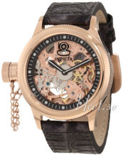 Invicta Russian Diver Rosa guldfarvet/Læder Ø47 mm Invicta Russian Diver Rosa guldfarvet/Læder Ø47 mm