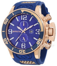 Invicta Corduba Blå/Rosaguldtonet stål Ø53 mm Invicta Corduba Blå/Rosaguldtonet stål Ø53 mm