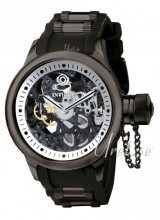 Invicta Russian Diver Sort/Gummi Ø51 mm Invicta Russian Diver Sort/Gummi Ø51 mm
