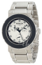 Invicta Ocean Reef Sølvfarvet/Stål Ø46 mm Invicta Ocean Reef Sølvfarvet/Stål Ø46 mm