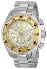 Invicta Excursion Guldfarvet/Stål Ø52 mm Invicta Excursion Guldfarvet/Stål Ø52 mm