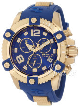 Invicta Arsenal Blå/Guldtonet stål Ø48 mm Invicta Arsenal Blå/Guldtonet stål Ø48 mm