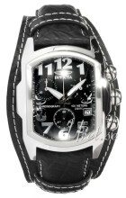 Invicta Lupah Sort/Læder Ø40 mm Invicta Lupah Sort/Læder Ø40 mm