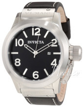 Invicta Corduba Sort/Læder Ø48 mm Invicta Corduba Sort/Læder Ø48 mm
