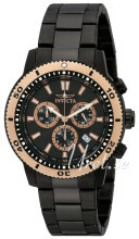 Invicta II Sort/Stål Ø45 mm Invicta II Sort/Stål Ø45 mm