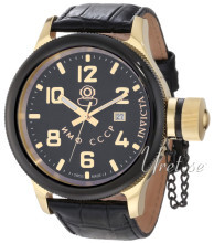 Invicta Russian Diver Sort/Læder Ø52 mm Invicta Russian Diver Sort/Læder Ø52 mm