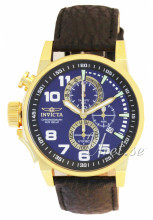 Invicta Force Blå/Læder Ø46 mm Invicta Force Blå/Læder Ø46 mm