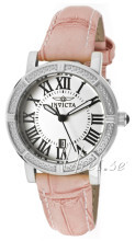Invicta Wildflower Sølvfarvet/Læder Ø33 mm Invicta Wildflower Sølvfarvet/Læder Ø33 mm