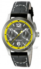 Invicta Force Grå/Læder Ø36 mm Invicta Force Grå/Læder Ø36 mm