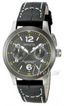 Invicta Force Grå/Læder Ø36 mm Invicta Force Grå/Læder Ø36 mm
