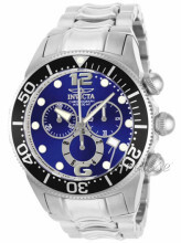 Invicta Lupah Blå/Stål Ø47 mm Invicta Lupah Blå/Stål Ø47 mm