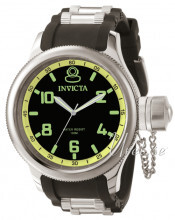Invicta Russian Diver Sort/Stål Ø51.5 mm Invicta Russian Diver Sort/Stål Ø51.5 mm