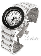 Invicta Ocean Reef Reserve Sølvfarvet/Stål Ø46 mm Invicta Ocean Reef Reserve Sølvfarvet/Stål Ø46 mm