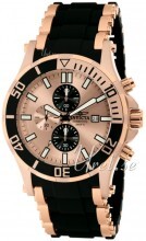 Invicta Sea Spider Rosa guldfarvet/Guldtonet stål Ø50 mm Invicta Sea Spider Rosa guldfarvet/Guldtonet stål Ø50 mm
