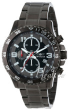 Invicta Specialty Sort/Stål Ø45 mm Invicta Specialty Sort/Stål Ø45 mm