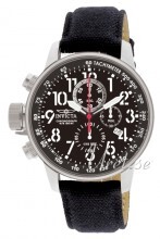 Invicta Force Lefty Sort/Tekstil Ø46 mm Invicta Force Lefty Sort/Tekstil Ø46 mm