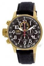 Invicta Force Lefty Sort/Tekstil Ø46 mm Invicta Force Lefty Sort/Tekstil Ø46 mm