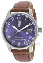 Invicta I-Force Blå/Læder Ø45 mm Invicta I-Force Blå/Læder Ø45 mm
