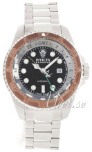 Invicta Reserve Sort/Stål Ø52 mm Invicta Reserve Sort/Stål Ø52 mm