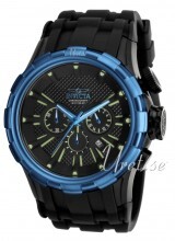 Invicta I-Force Sort/Gummi Ø52 mm Invicta I-Force Sort/Gummi Ø52 mm