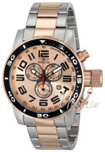 Invicta Corduba Guldfarvet/Rosaguldtonet stål Ø48 mm Invicta Corduba Guldfarvet/Rosaguldtonet stål Ø48 mm