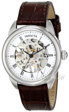 Invicta Specialty Sølvfarvet/Læder Ø36 mm Invicta Specialty Sølvfarvet/Læder Ø36 mm