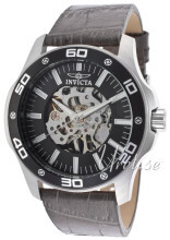 Invicta Specialty Sort/Læder Ø45 mm Invicta Specialty Sort/Læder Ø45 mm