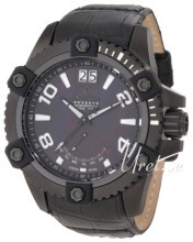 Invicta Arsenal Sort/Læder Ø48 mm Invicta Arsenal Sort/Læder Ø48 mm
