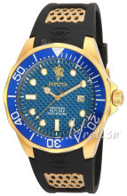 Invicta Blå/Gul guldtonet stål Ø47 mm Invicta Blå/Gul guldtonet stål Ø47 mm