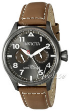 Invicta I-Force Grå/Læder Ø45 mm Invicta I-Force Grå/Læder Ø45 mm