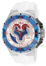 Invicta Excursion Sølvfarvet/Gummi Ø50 mm Invicta Excursion Sølvfarvet/Gummi Ø50 mm