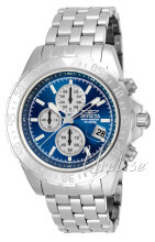 Invicta Aviator Blå/Stål Ø47 mm Invicta Aviator Blå/Stål Ø47 mm