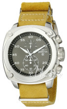Invicta Aviator Grå/Læder Invicta Aviator Grå/Læder