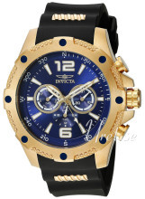 Invicta I-Force Blå/Gul guldtonet stål Ø50 mm Invicta I-Force Blå/Gul guldtonet stål Ø50 mm