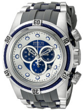 Invicta Bolt Blå/Stål Ø52 mm Invicta Bolt Blå/Stål Ø52 mm