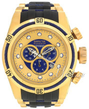Invicta Bolt Flerfarvet/Gul guldtonet stål Ø53 mm Invicta Bolt Flerfarvet/Gul guldtonet stål Ø53 mm