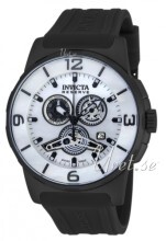 Invicta Reserve Hvid/Gummi Ø46.5 mm Invicta Reserve Hvid/Gummi Ø46.5 mm