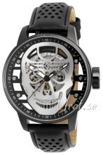 Invicta S1 Skeletskåret/Læder Ø48 mm Invicta S1 Skeletskåret/Læder Ø48 mm