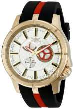 Invicta S1 Sølvfarvet/Gummi Ø49 mm Invicta S1 Sølvfarvet/Gummi Ø49 mm