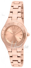 Invicta Wildflower Rosa guldfarvet/Rosaguldtonet stål Ø29 mm Invicta Wildflower Rosa guldfarvet/Rosaguldtonet stål Ø29 mm