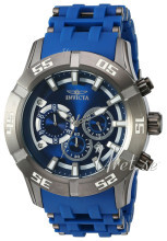 Invicta Sea Spider Blå/Stål Ø48 mm Invicta Sea Spider Blå/Stål Ø48 mm