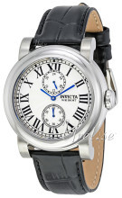 Invicta I-Force Hvid/Læder Ø46 mm Invicta I-Force Hvid/Læder Ø46 mm