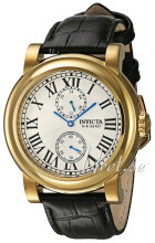 Invicta I-Force Hvid/Læder Ø46 mm Invicta I-Force Hvid/Læder Ø46 mm