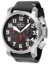 Invicta Aviator Sort/Læder Ø52 mm Invicta Aviator Sort/Læder Ø52 mm