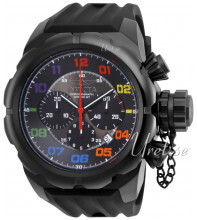 Invicta Russian Diver Sort/Gummi Ø52 mm Invicta Russian Diver Sort/Gummi Ø52 mm