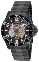 Invicta Sort/Stål Ø42 mm Invicta Sort/Stål Ø42 mm