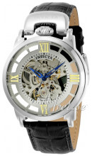 Invicta Sølvfarvet/Læder Ø42 mm Invicta Sølvfarvet/Læder Ø42 mm